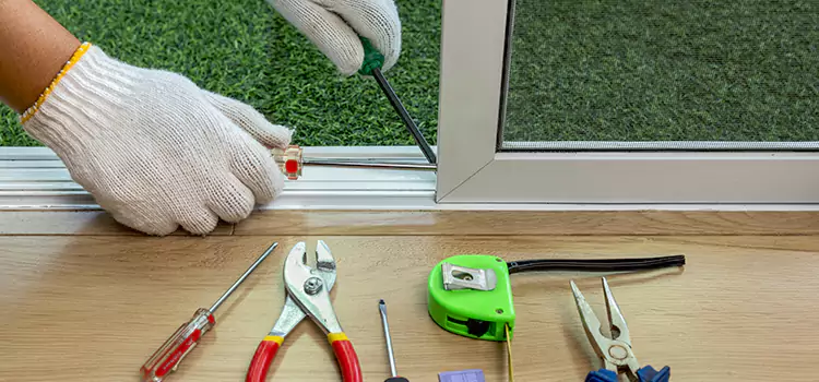 Sliding Door Track Replacement in Saginaw, TX